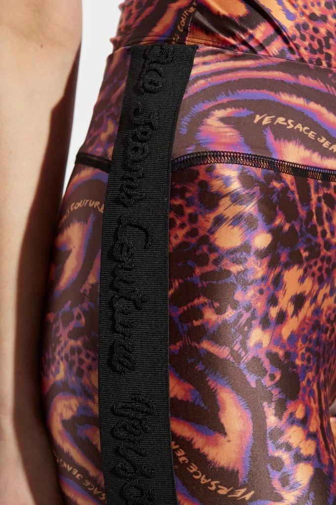 Versace Leggings with animal print 5