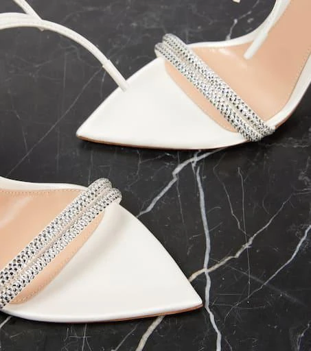 Gianvito Rossi Bridal Montecarlo 105 embellished sandals 5