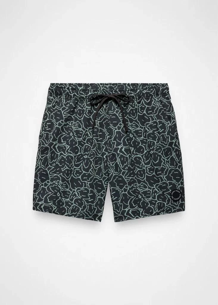 Prana Mens prAna La Jolla Lined Swim Short - Shadow Feelings 7