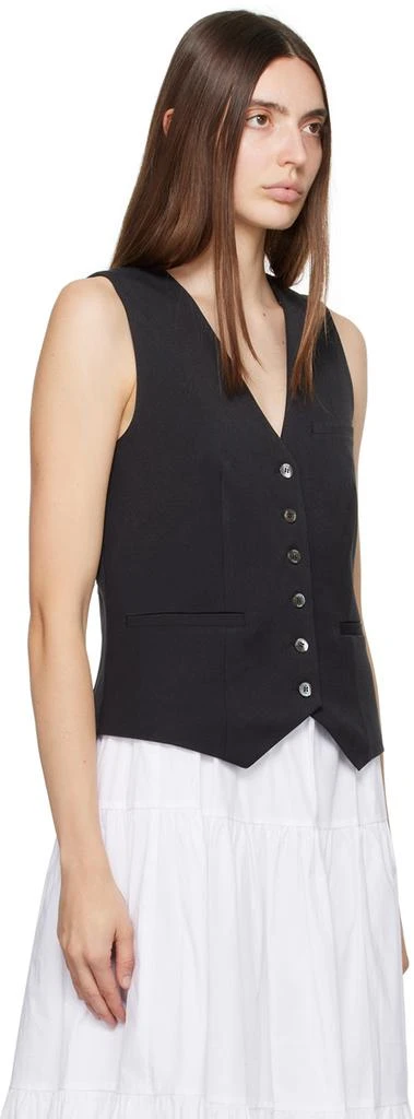 Staud Black Brett Vest 2