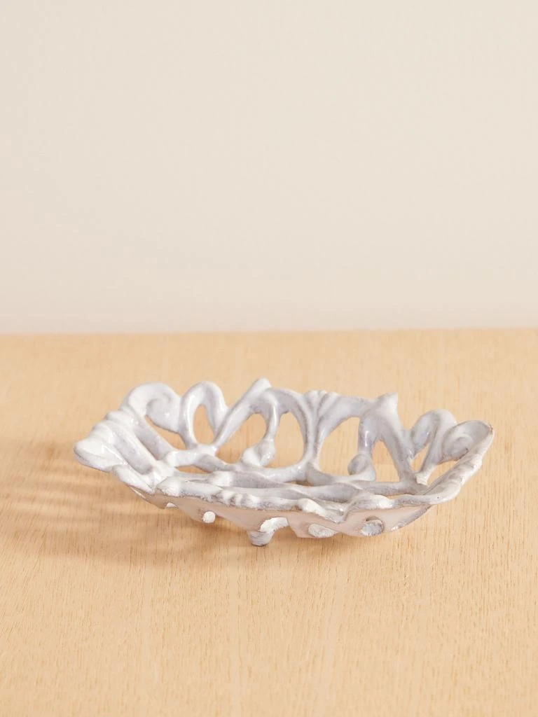 Astier De Villatte Branchu Ceramic Soap Dish