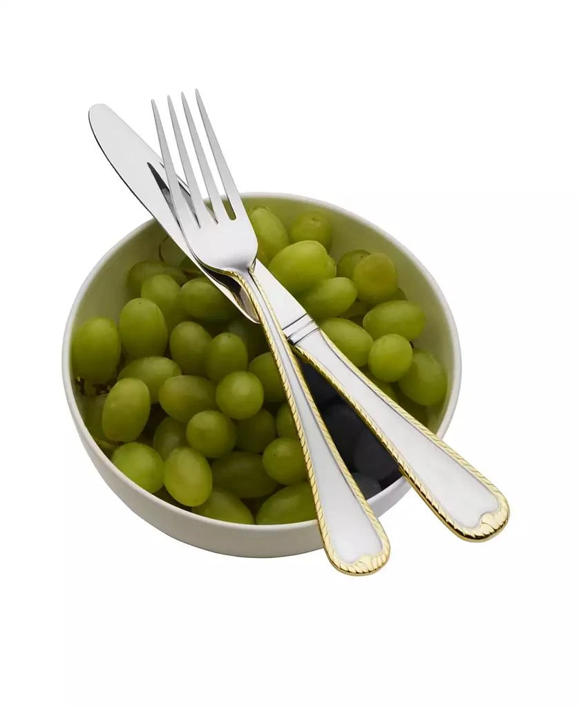 Mikasa Cameo Gold 65 Pc. Flatware Set, Service for 12 5