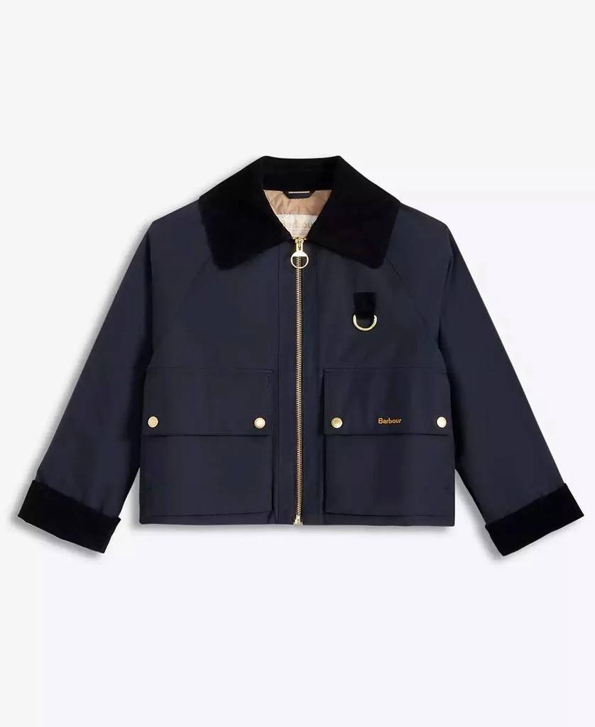 Barbour Women's Nora Oversized-Collar Utility Jacket, Exclusively at Macy's 6