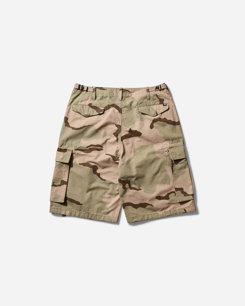 STUSSY Men's Ripstop Cargo Shorts Sand Camo 2