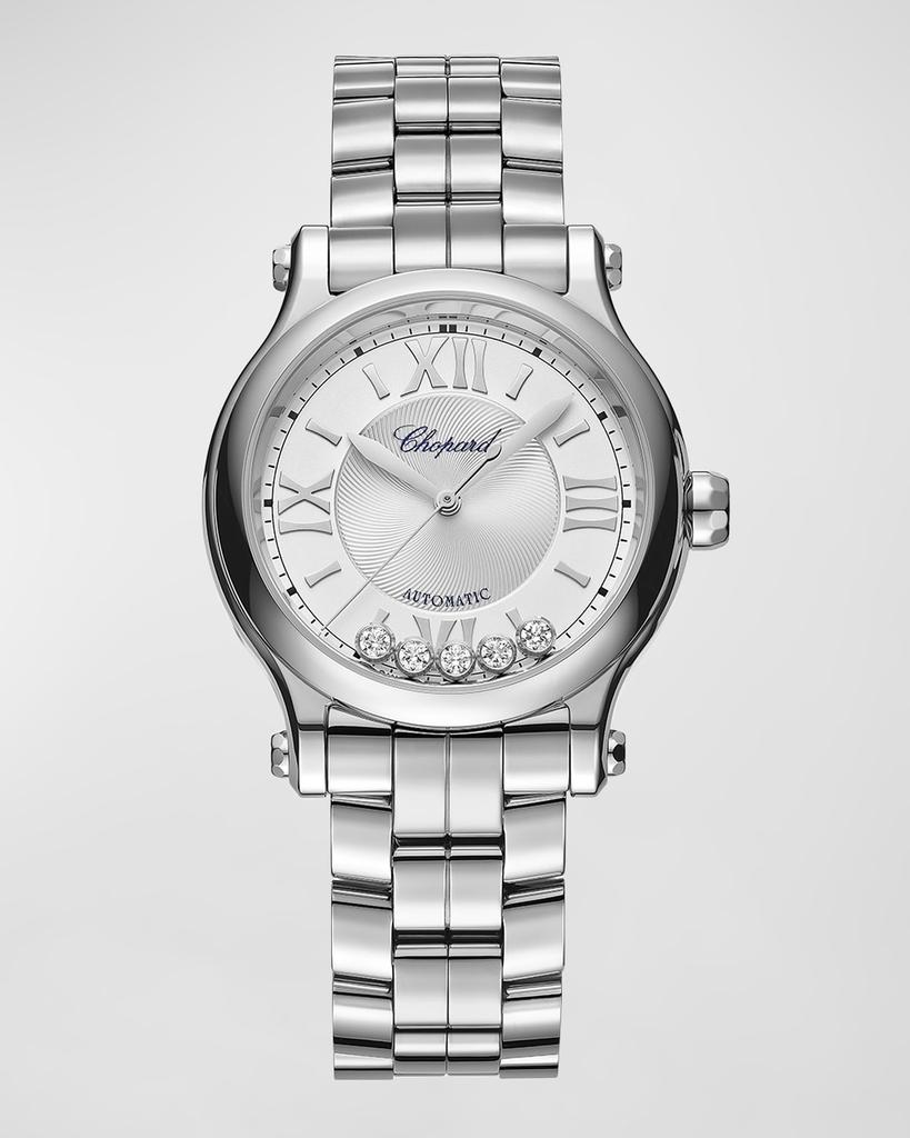 Chopard Happy Sport 33mm Stainless Steel 5-Diamond Watch