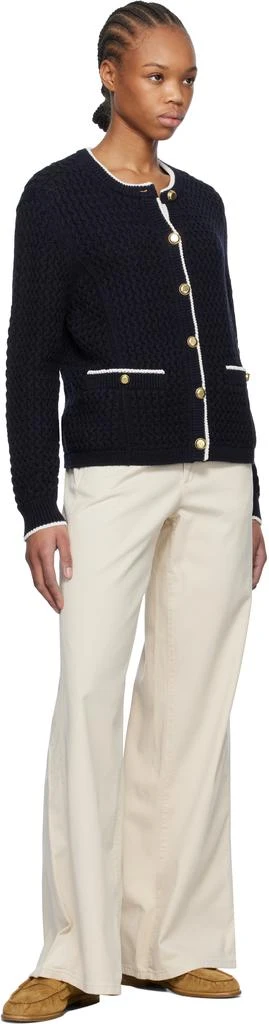 Rag & Bone Navy Daria Cardigan 4