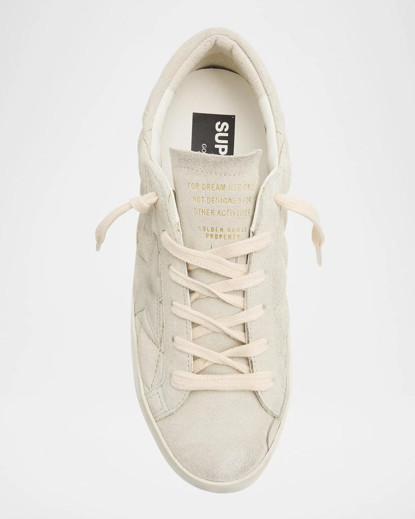 Golden Goose Super-Star Quilted Mixed Leather Low-Top Sneakers 5