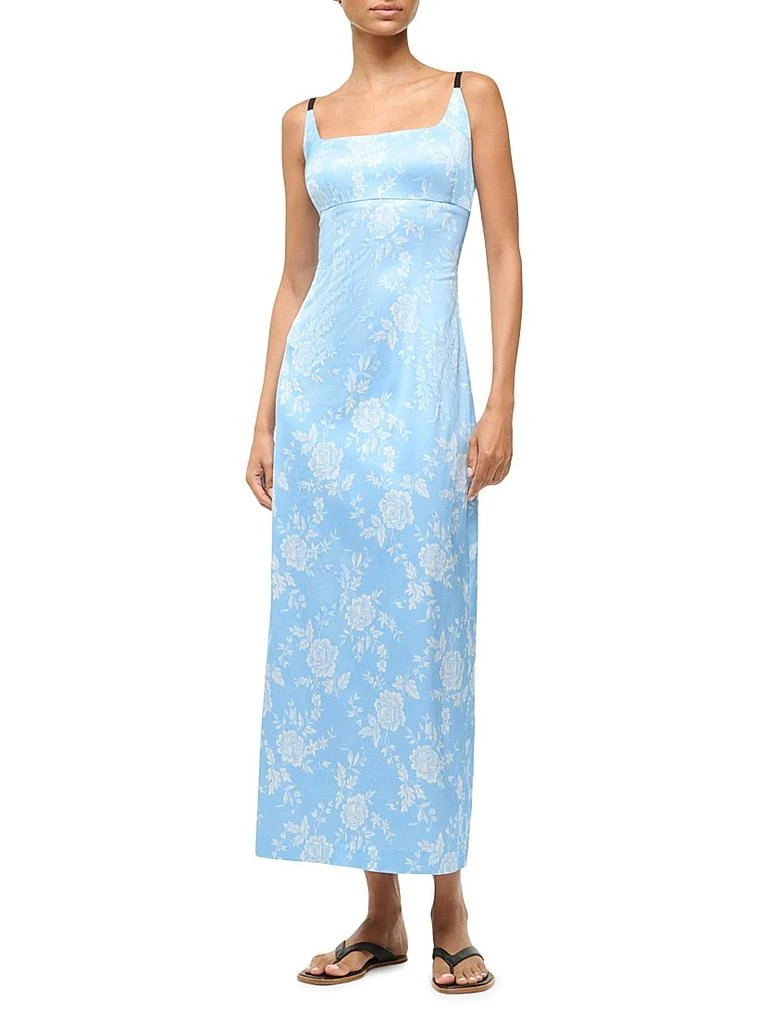 Staud Carol Floral Maxi Dress 2