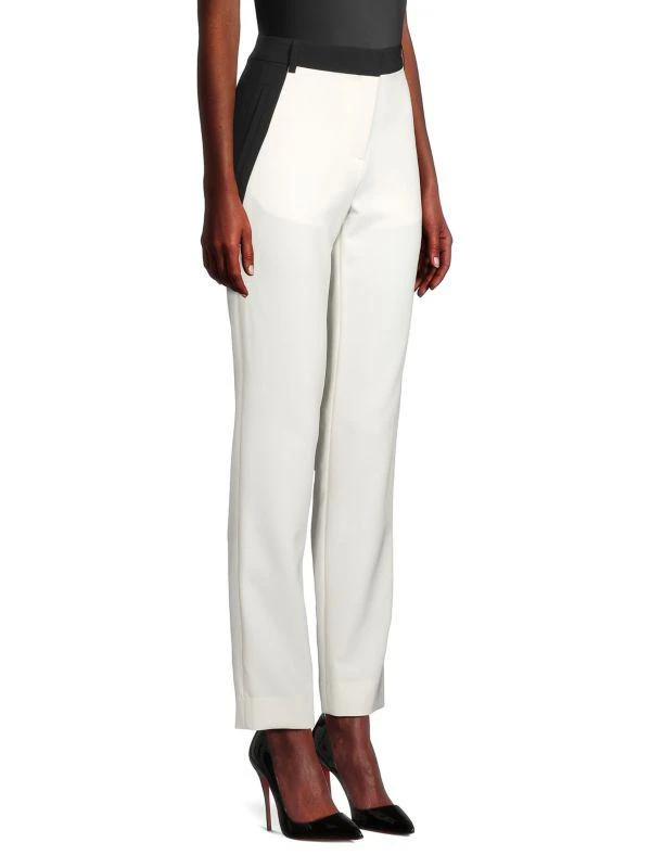 Alice by Temperley Reagan Two-Toned Straight-Leg Trousers 3
