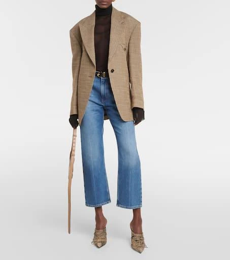 FRAME 70's cropped bootcut jeans 2