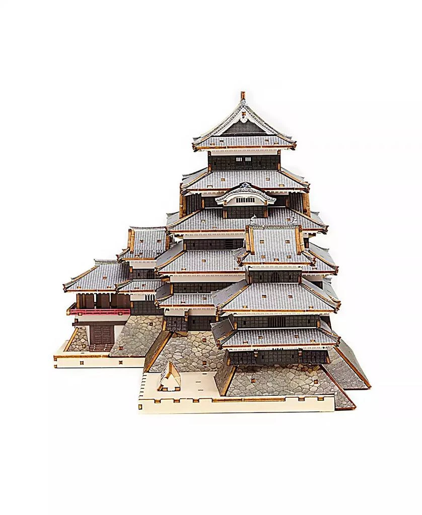 Flash Popup 3D DIY Puzzle: Matsumoto Castle Color Version - 374pcs 5