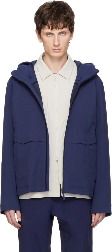 Veilance Navy Quartic Jacket