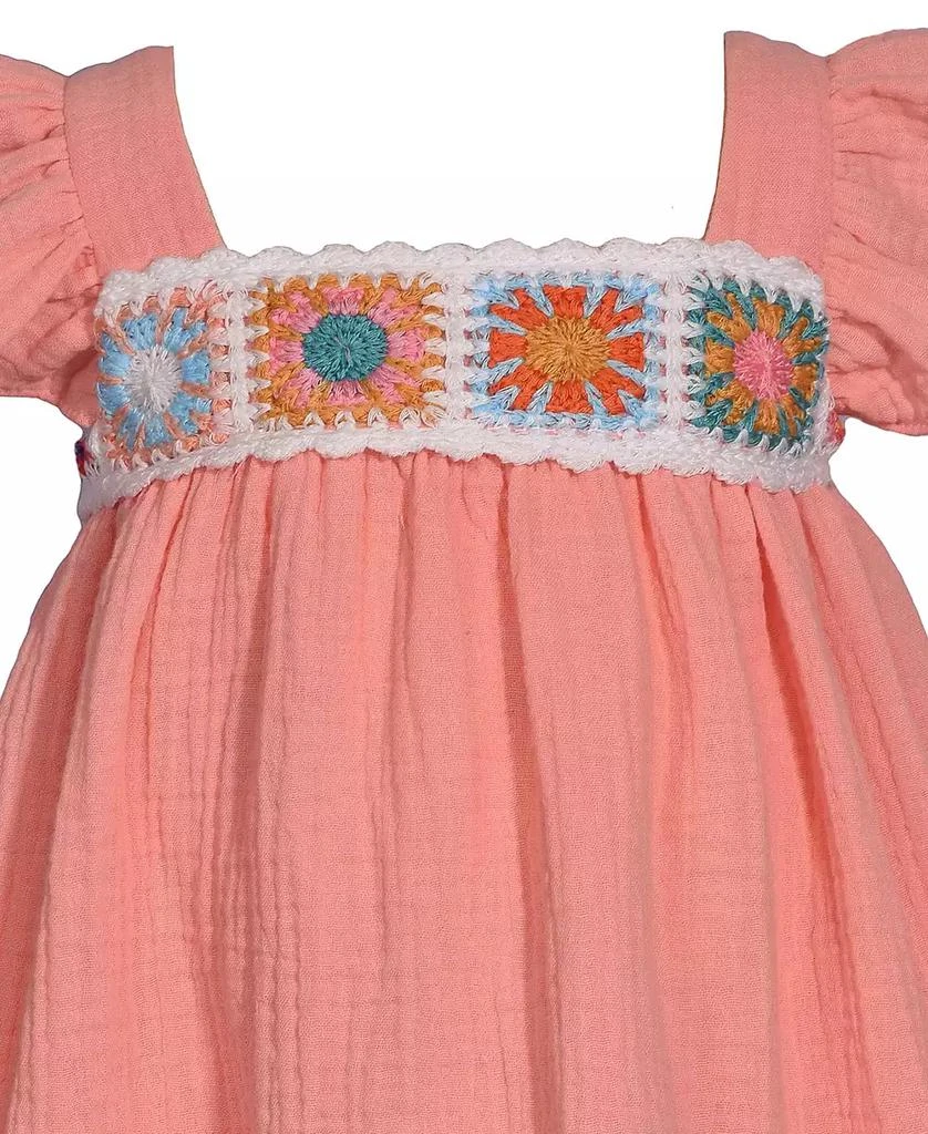 Bonnie Baby Baby Girls Crochet Float Dress 3
