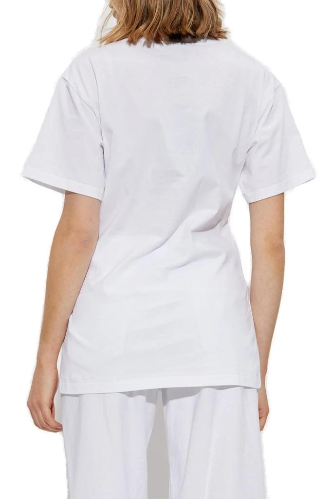 Versace Versace Safety-Pin Detailed Crewneck T-Shirt 3