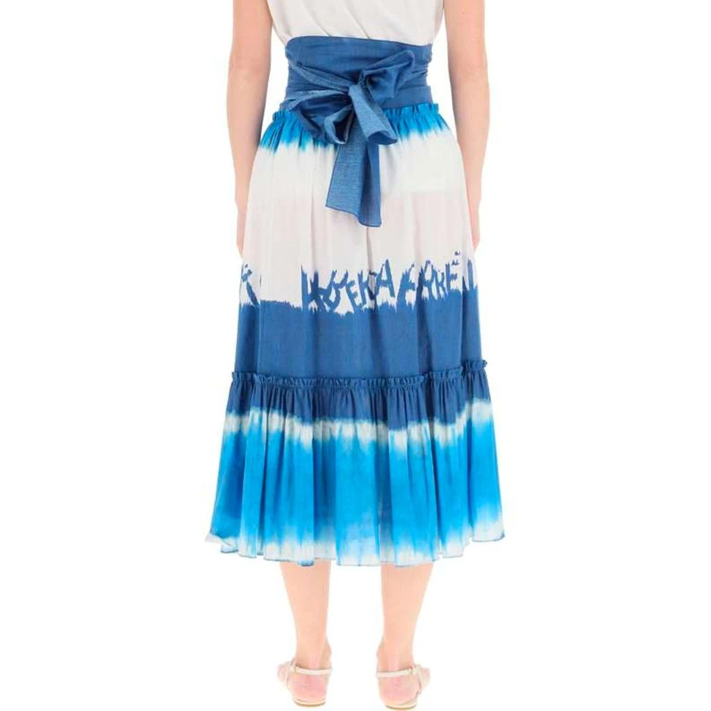 ALBERTA FERRETTI Alberta Ferretti Tie Dye Midi Skirt 3