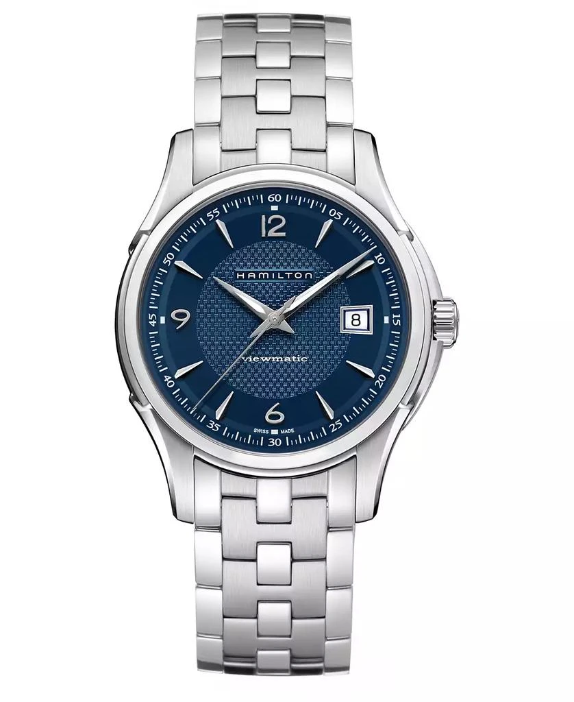 Hamilton Men's Swiss Automatic Jazzmaster Viewmatic Stainless Steel Bracelet Watch 40mm 1