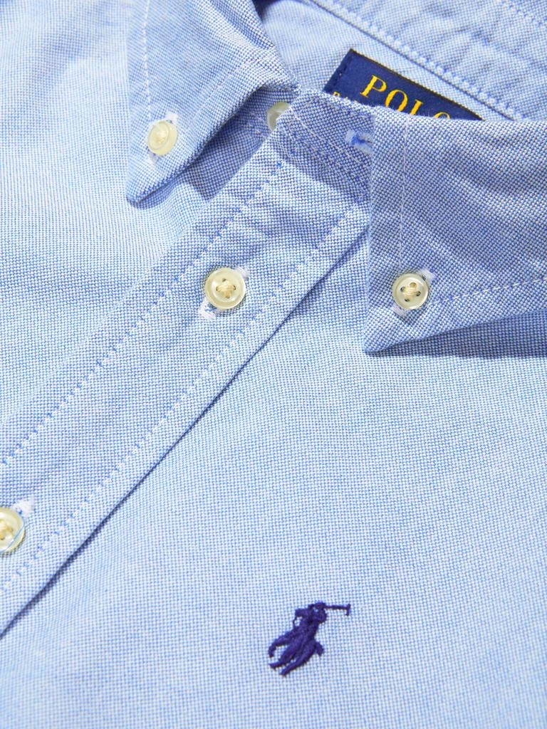 Ralph Lauren Boys Logo Shirt in Blue 4