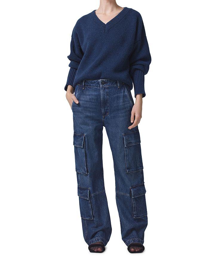 Citizens of Humanity Delena High Rise Cargo Jeans in Alma