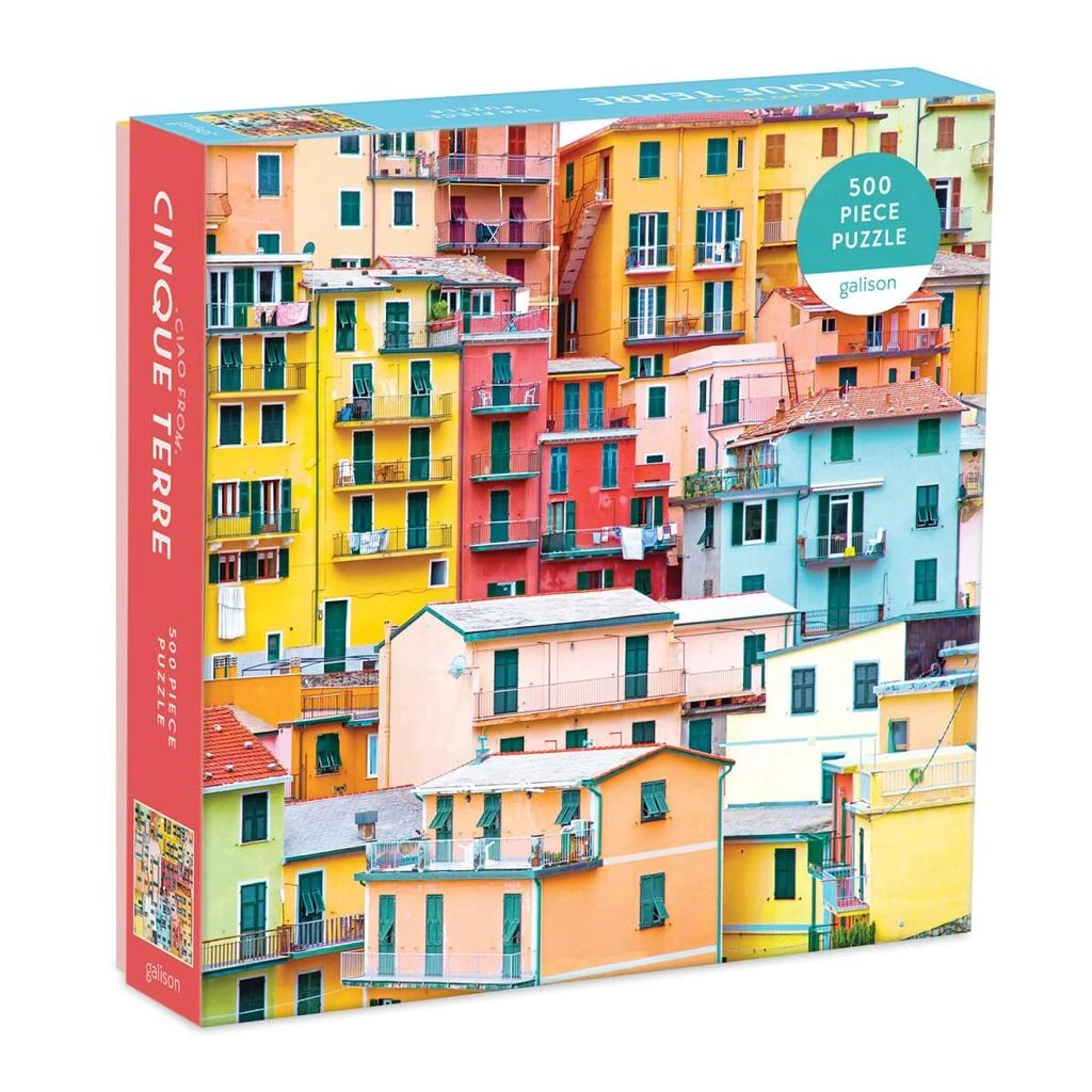 Galison Galison Ciao from Cinque Terre 500 Piece Puzzle Love in the Wild