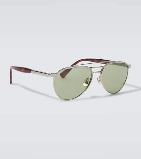 Brunello Cucinelli Sartorial Sunset aviator sunglasses 4