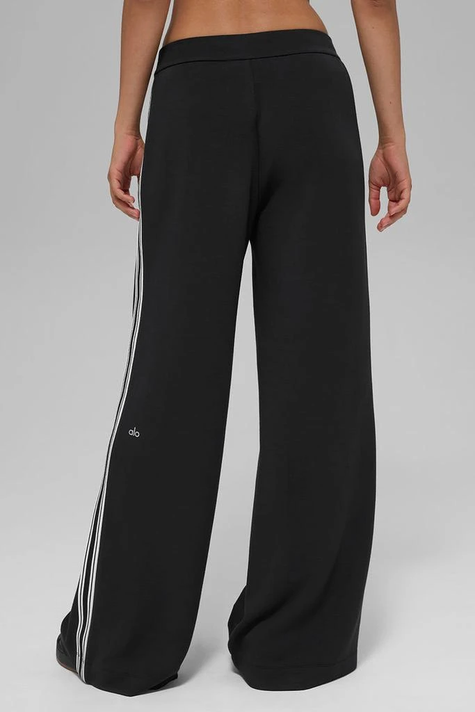 Alo Track Star Wide Leg Pant (Long) - Black 3
