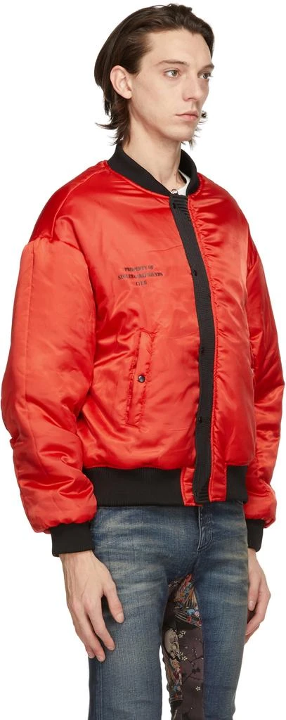 Stolen Girlfriends Club Reversible Black Stolen Bomber Jacket 4