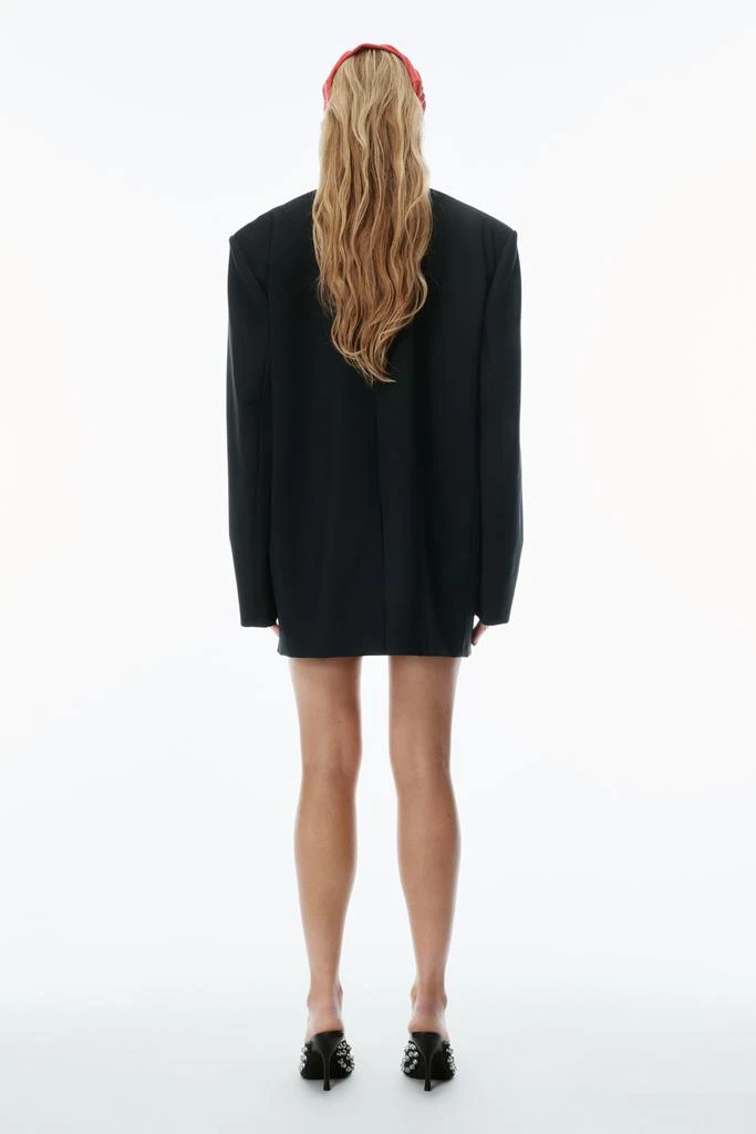 Alexander Wang Oversized Logo-Embroidered Blazer 4