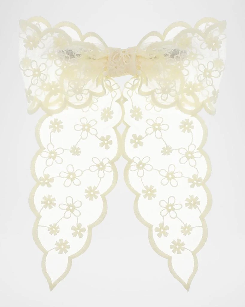L. Erickson Wallflower Bow Barrette 1