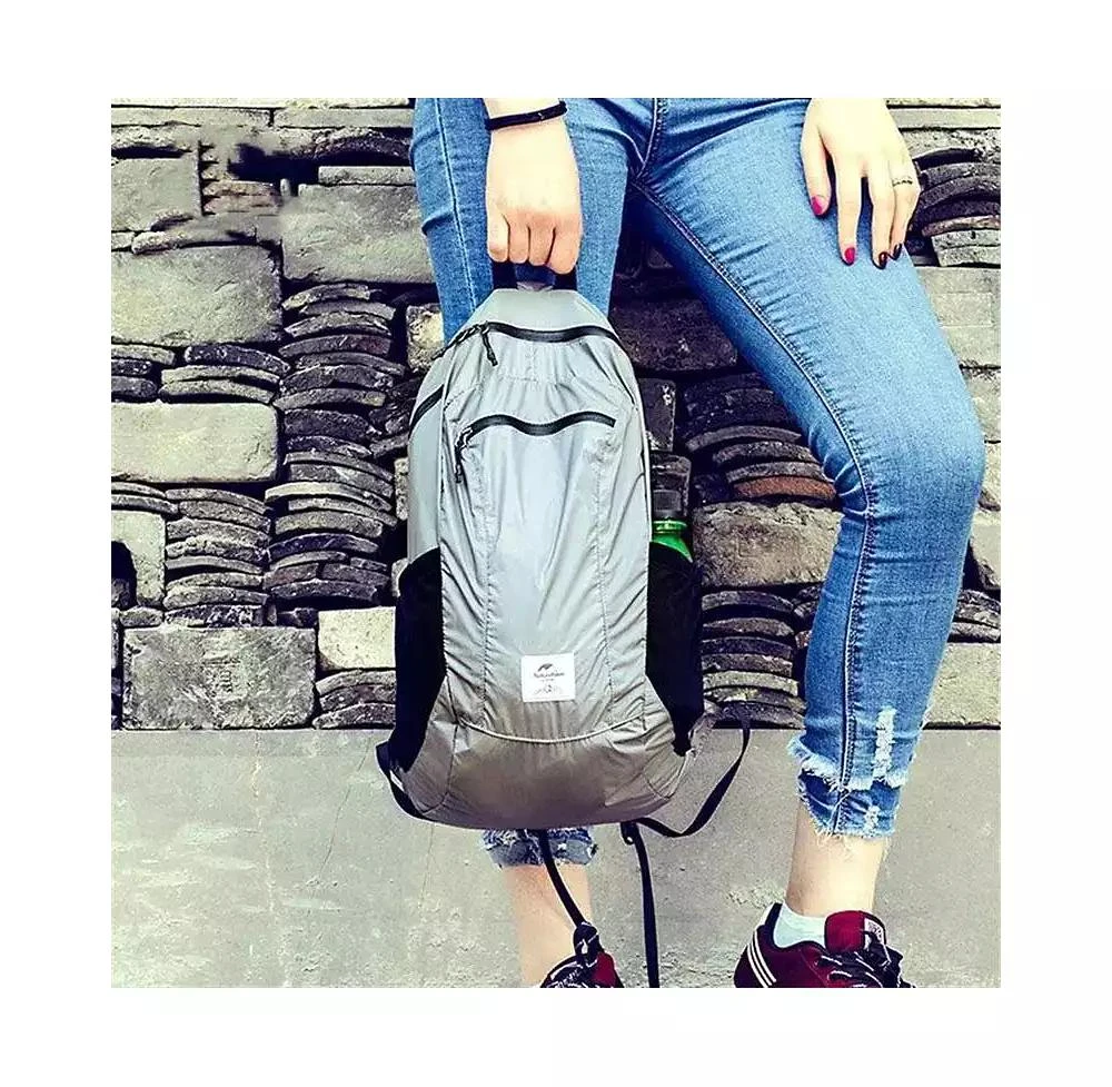 Naturehike 18L Lightweight Waterproof Packable Backpack – 30D Nylon, YKK Zippers, Foldable Hiking Daypack for Travel & Camping,blue 3