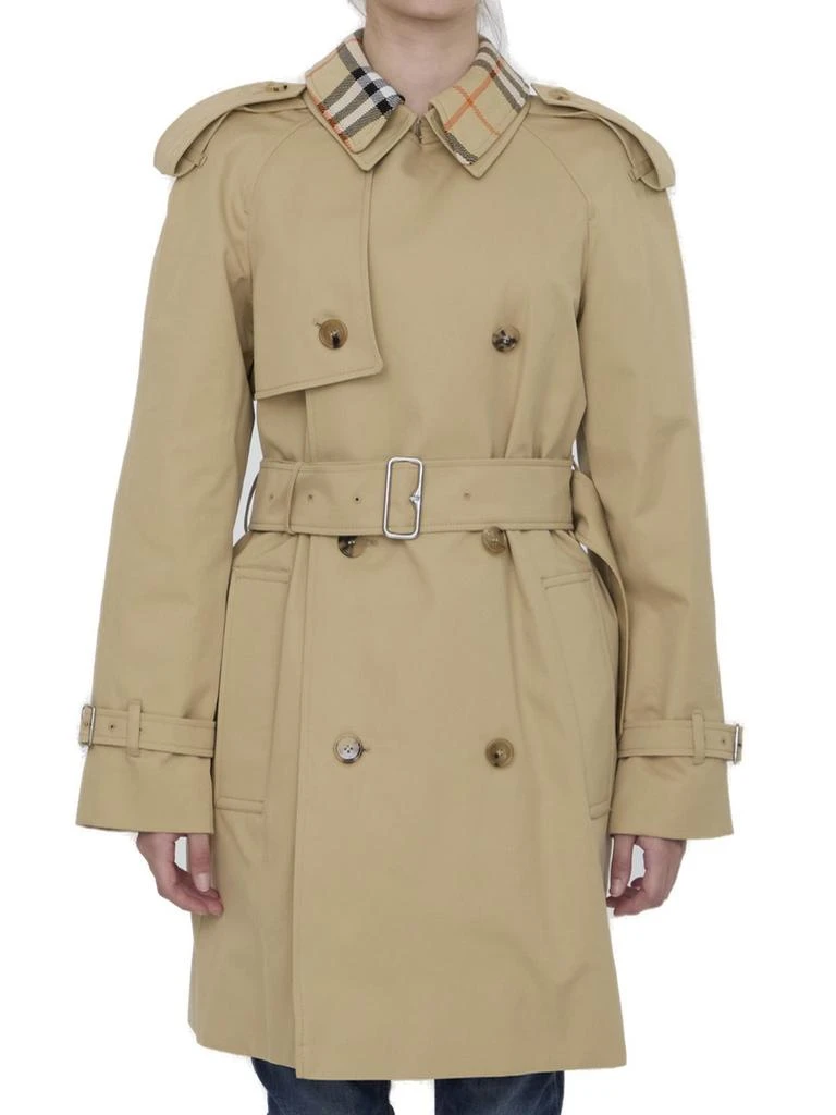Burberry Burberry Double Breasted Belted Trench Coat 1