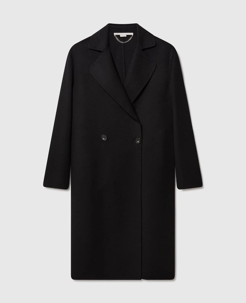 Stella McCartney Stella McCartney - Double Breasted Longline Coat, Woman, schwarz, Size: 34 1