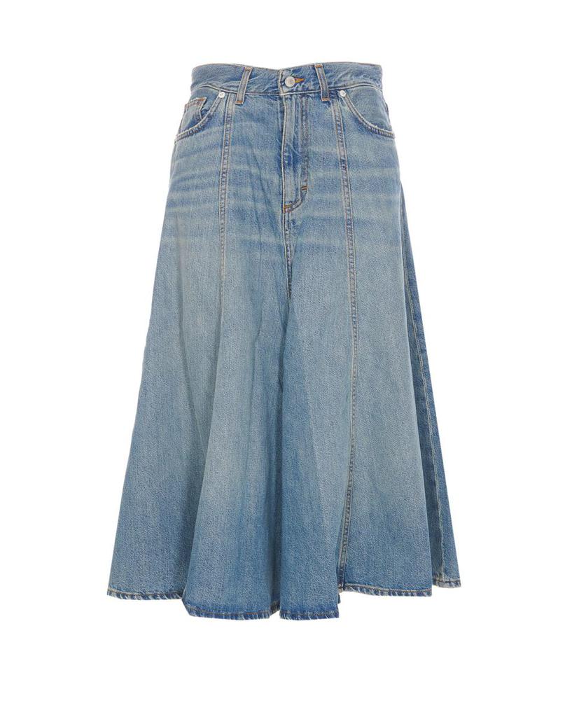 Haikure Logo-Patch Denim Maxi Skirt – On Sale Now with Up to Haikure Logo-Patch Denim Maxi Skirt – On Sale Now with Up to