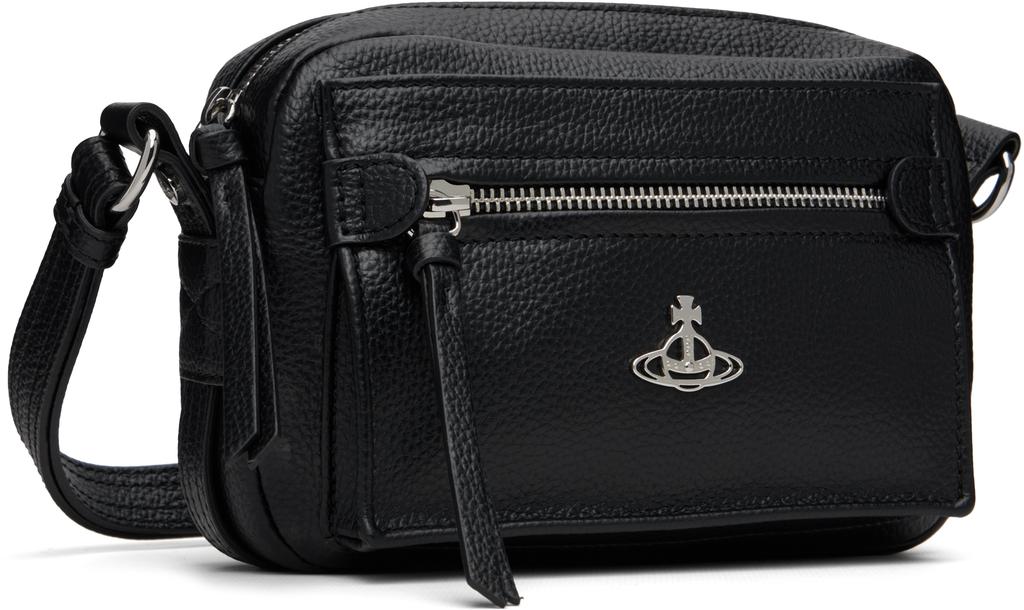Vivienne Westwood Black Hannah Crossbody Bag