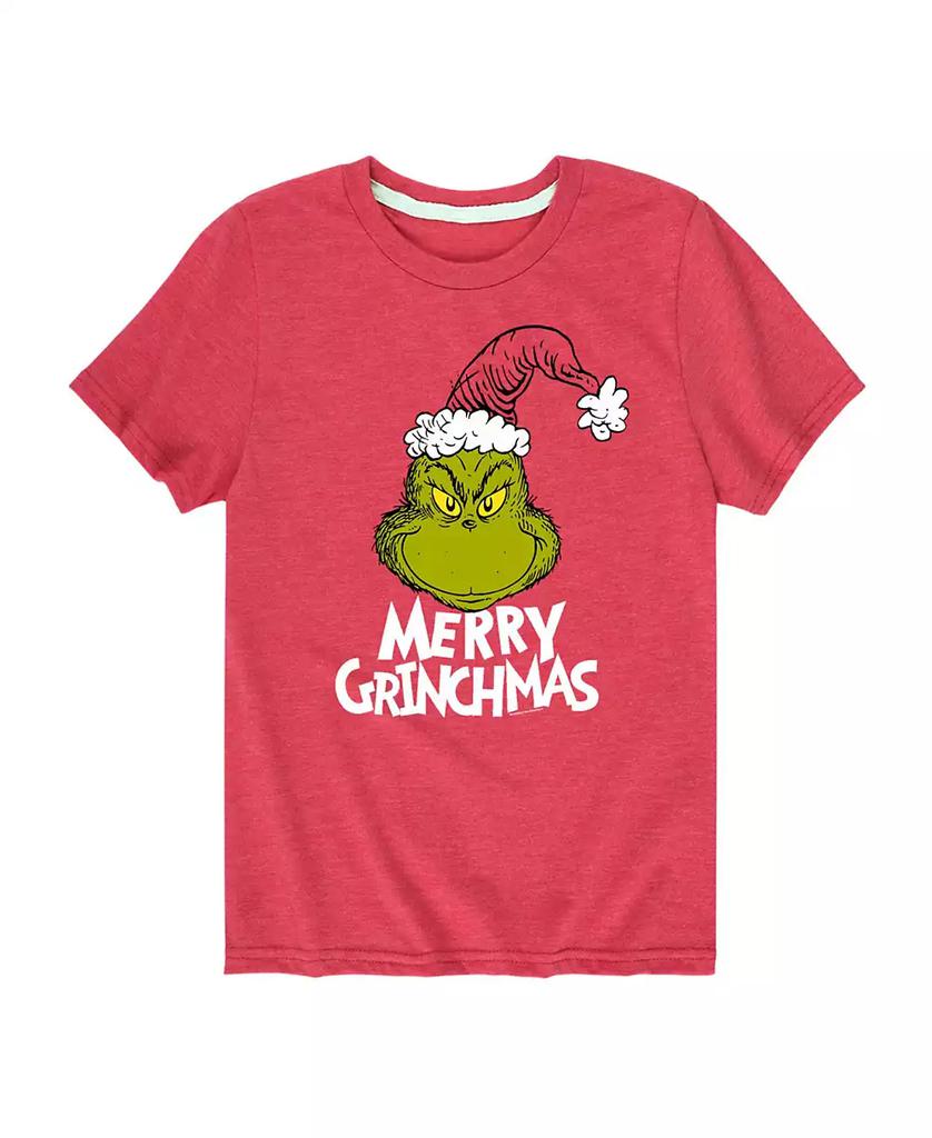Hybrid Big Boys Merry Grinchmas Graphic Tee