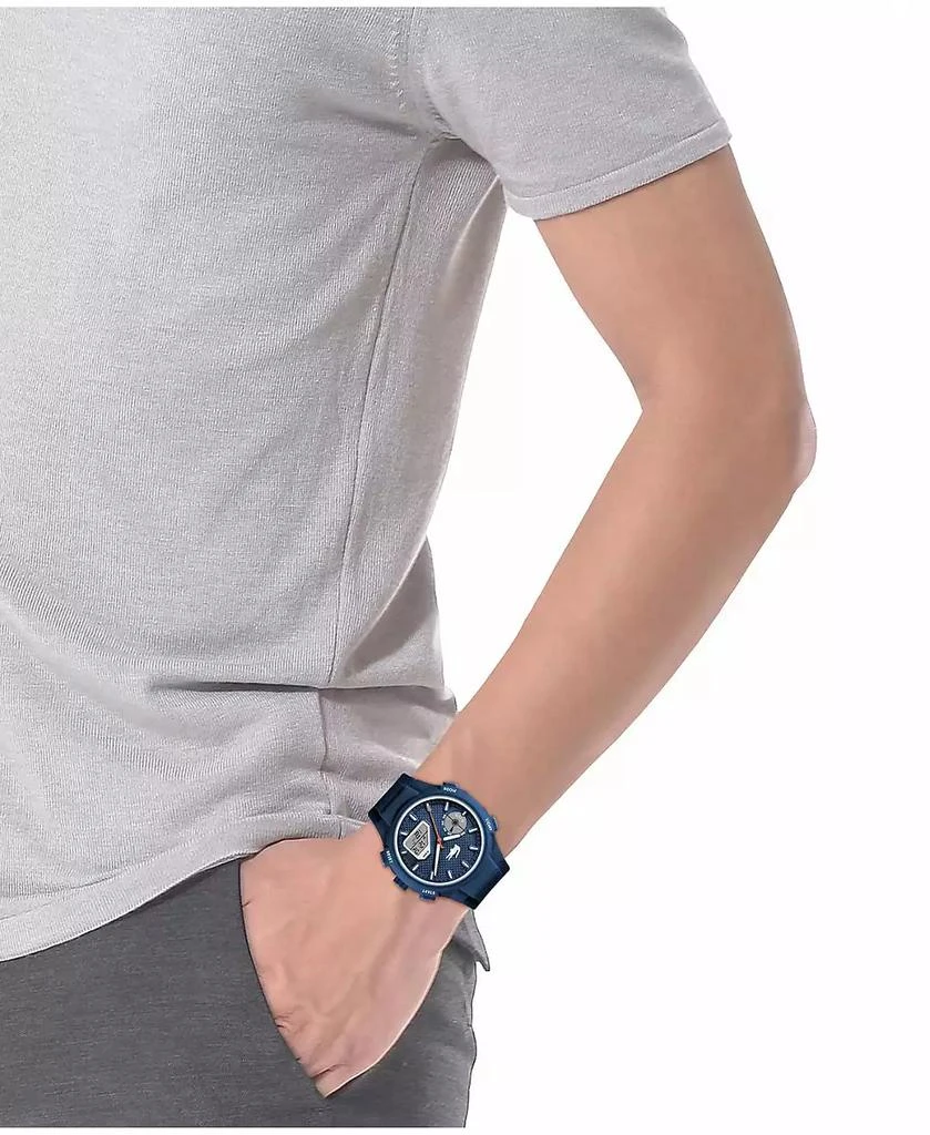 Lacoste Men's LC33 Blue Silicone Strap Watch 45mm 5