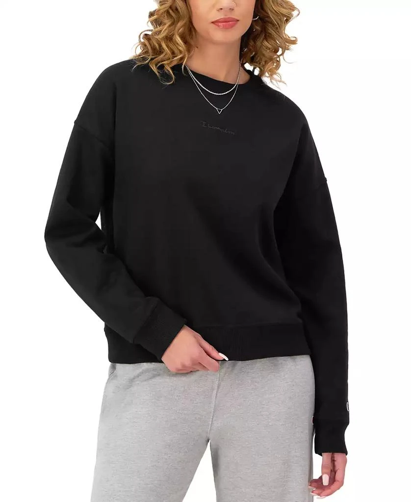 CHAMPION Women's Powerblend Fleece Crewneck Sweatshirt 1