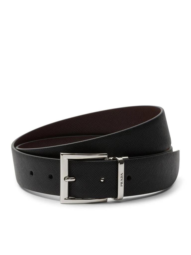 Prada REVERSIBLE SAFFIANO LEATHER BELT 1