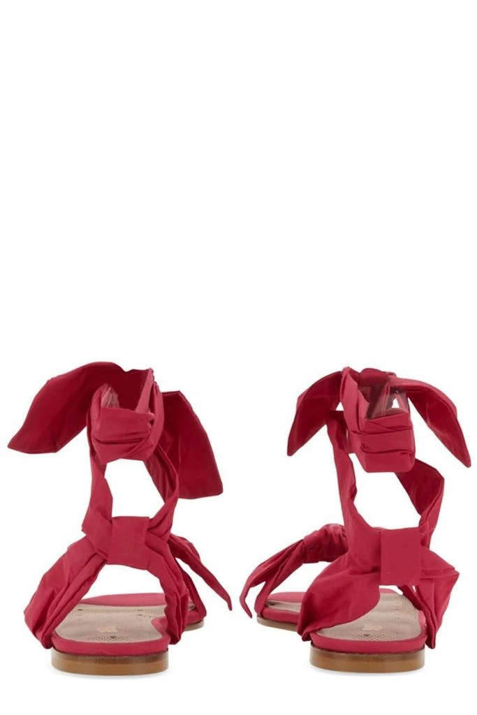 RED Valentino REDValentino Bow Detail Lace-Up Sandals 3