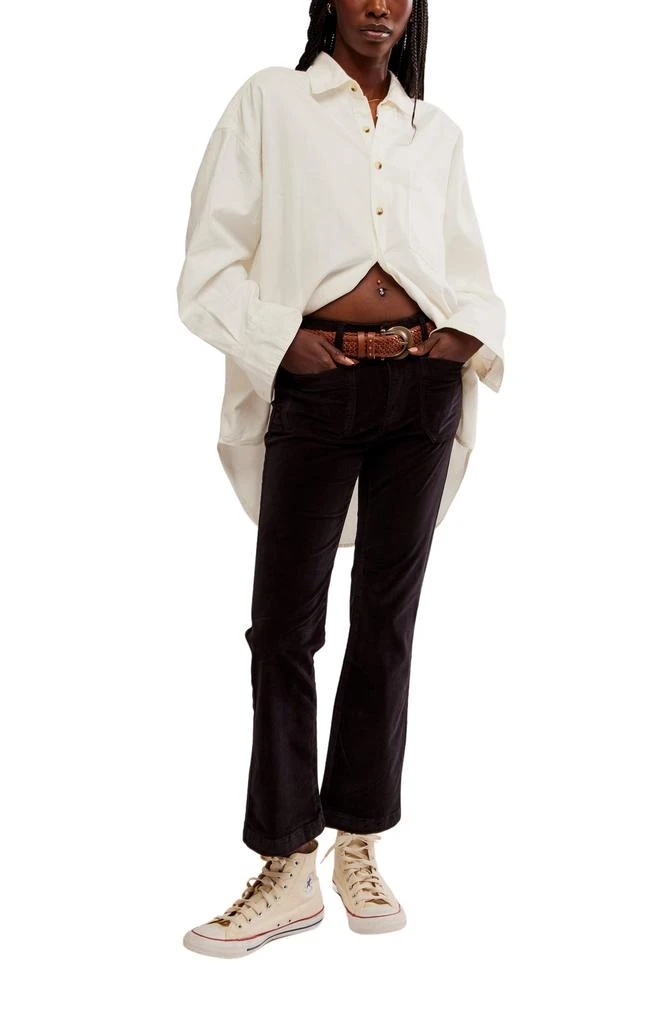 Free People High Time Kick Corduroy Flare Pants 5