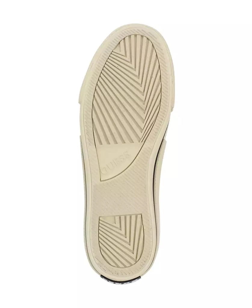 GUESS Women's Carey Jacquard Logo Low-Top Lace-Up Sneakers 5
