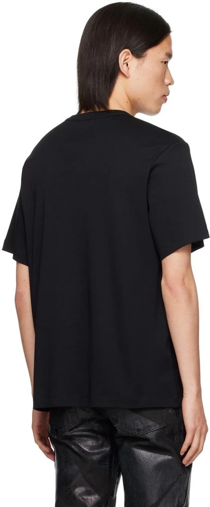 Helmut Lang Black Embroidered T-Shirt 3