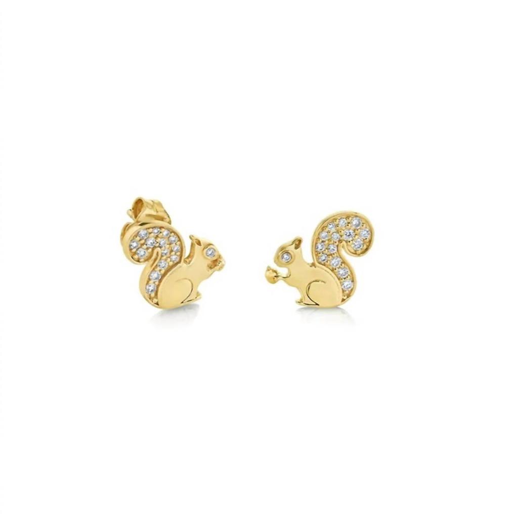 Sydney Evan Sydney Evan - Squirrel Studs Earring