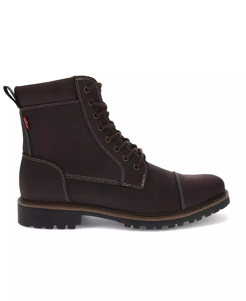 Levi's Men's Wyatt Faux Leather Lace-Up Boots 2