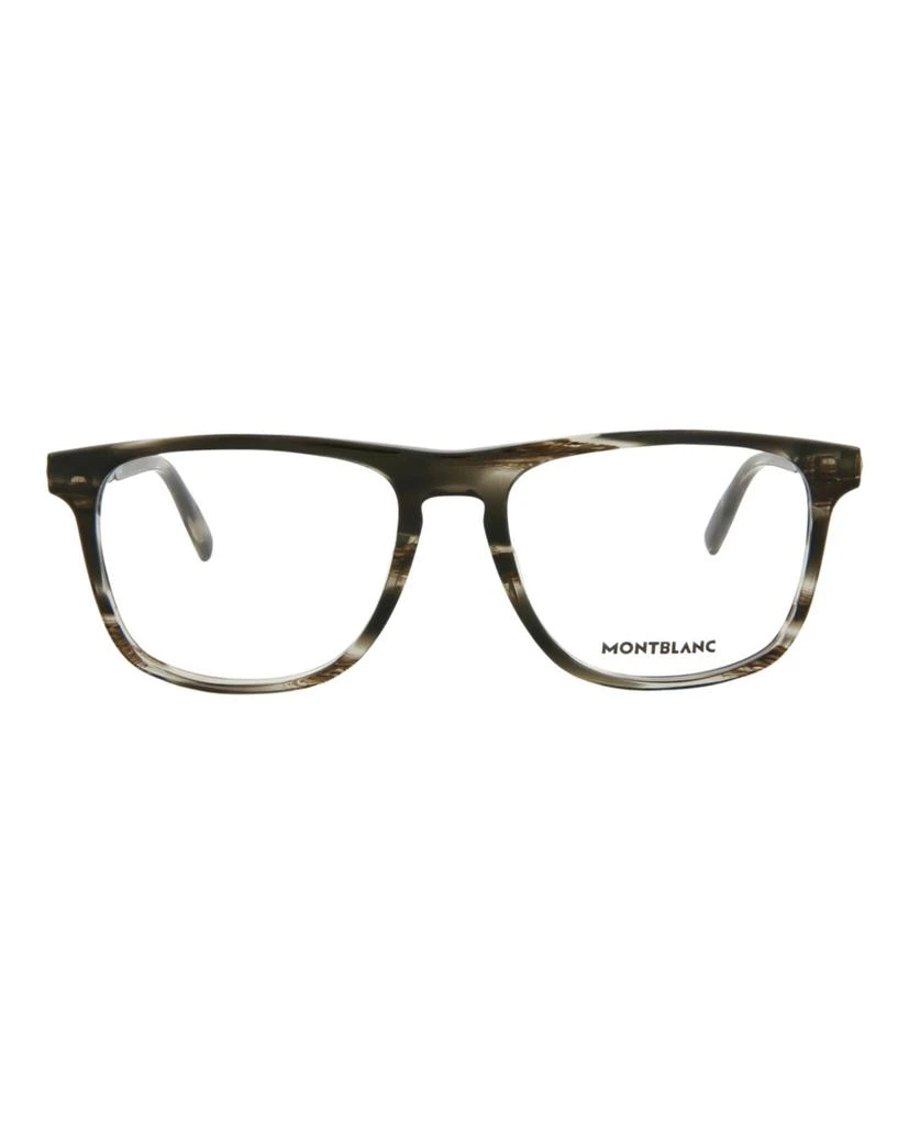 MontBlanc Square-Frame Acetate Optical Frames 1