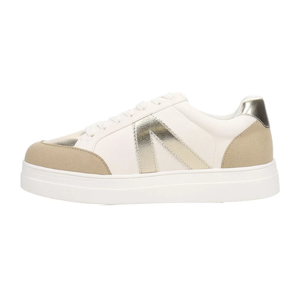 MIA Astra Metallic Lace Up Sneakers 3