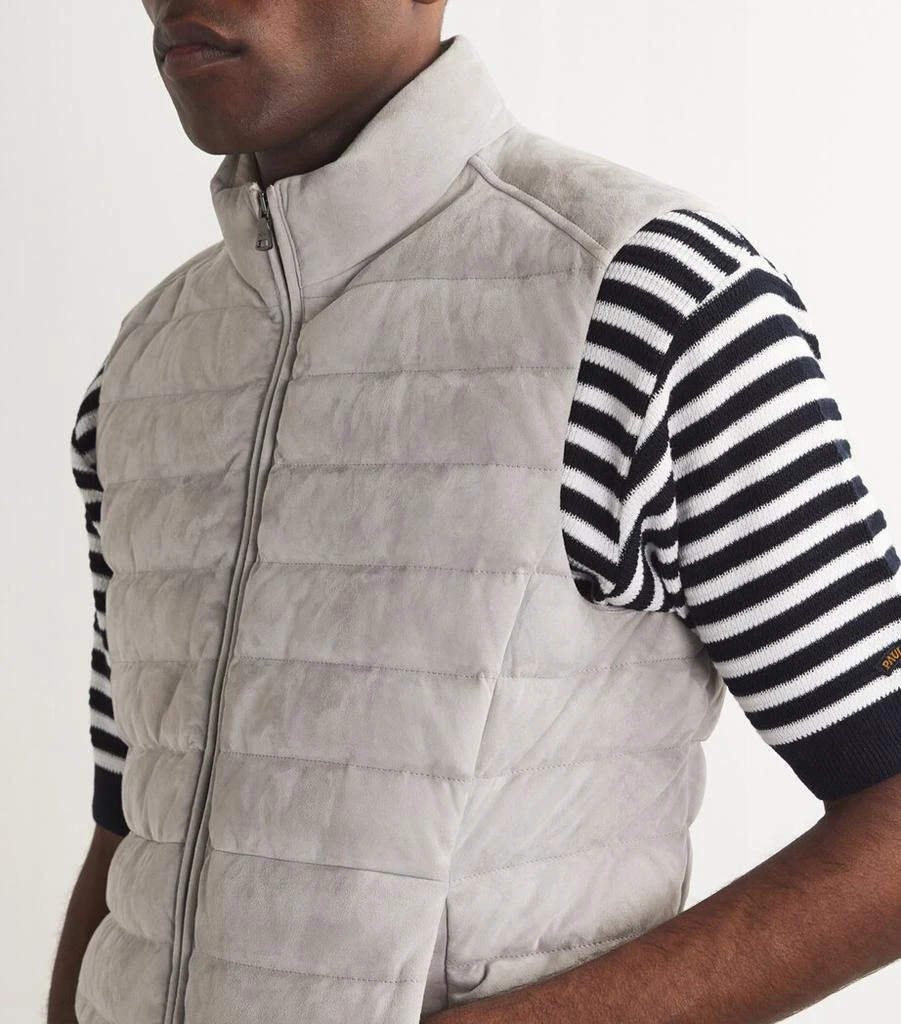Paul & Shark Down Suede Gilet 6