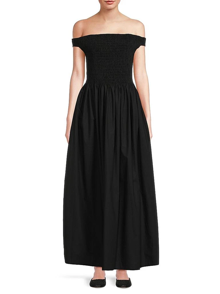 Faithfull the Brand Fao Off-the-Shoulder Maxi Dress 3