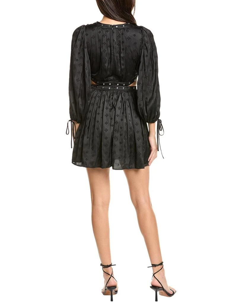 Maje Embroidered Stud Mini Dress 2