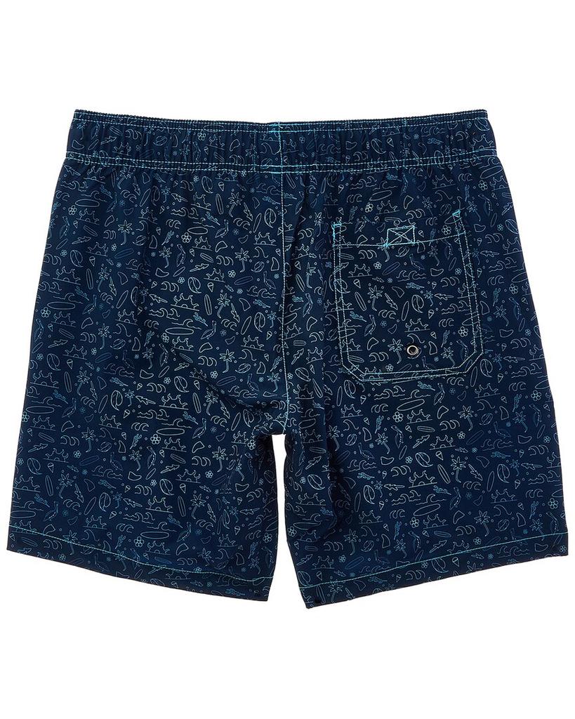 BEACH BROS Beach Decal Swim Short