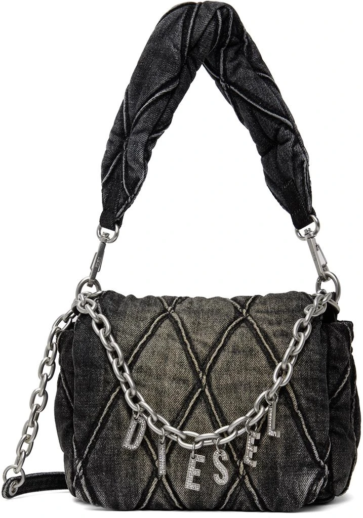 Diesel Black Charm-D Shoulder S Bag 1